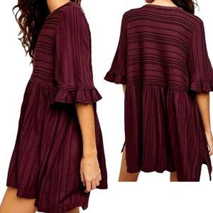 Free People Take A Spin Ruffle Tunic